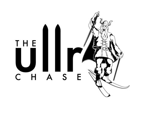 Logo: Ullr Chase Ski Race, for Cache Valley Visitors Bureau